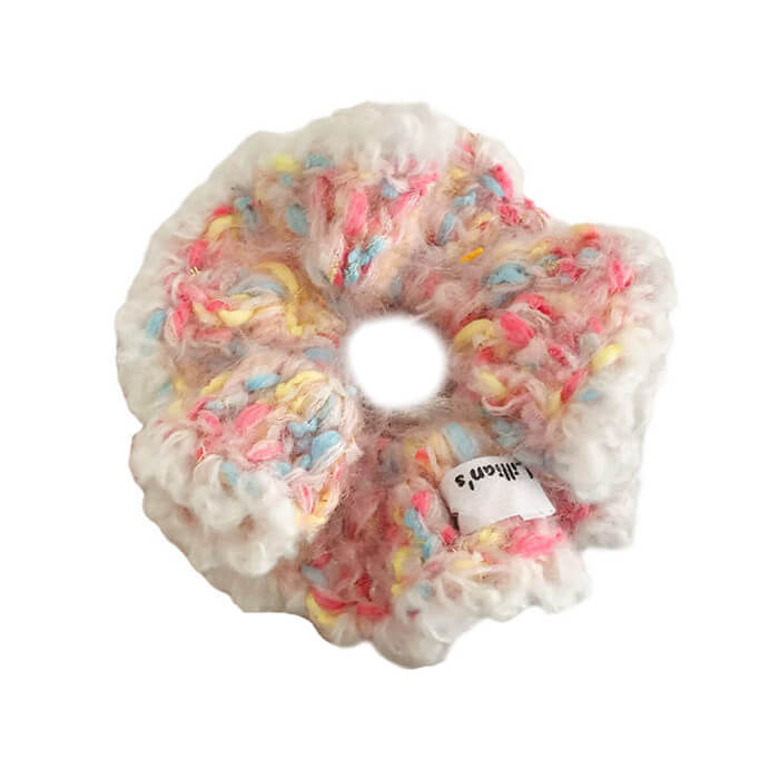 pastel crochet scrunchie boogzel clothing