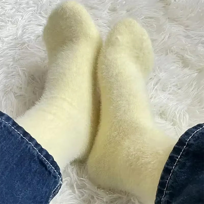 pastel fluffy socks boogzel clothing