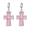 pastel goth cross earrings boogzel clothing