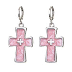 pastel goth cross earrings boogzel clothing