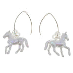 Pastel Horse Earrings