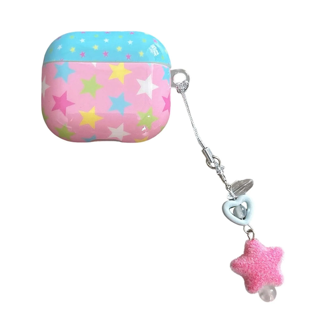 pastel stars airpods case boogzel clothing