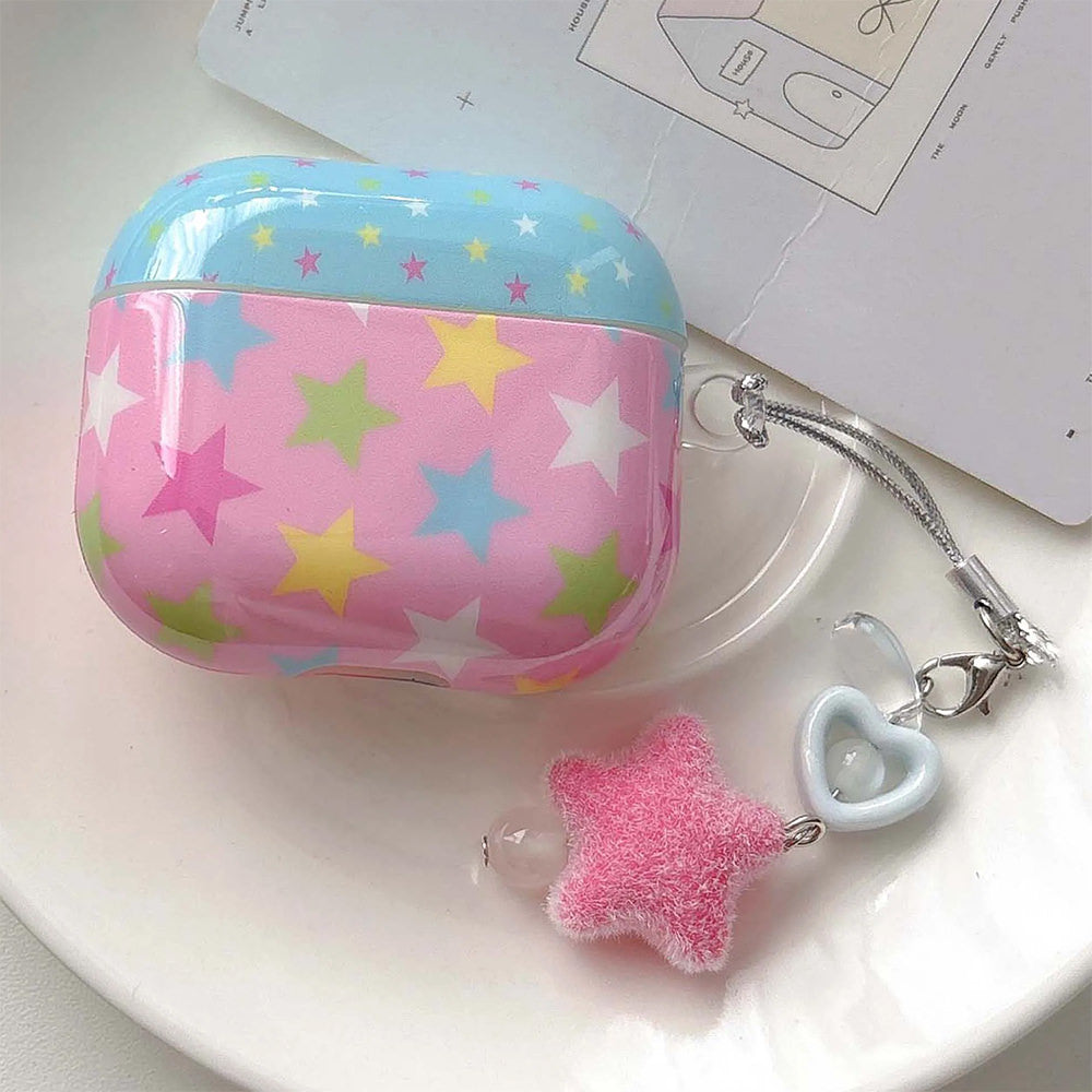 pastel stars airpods case boogzel clothing