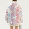 pastel unicorn zip up jacket boogzel clothing