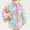 pastel unicorn zip up jacket boogzel clothing