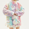 pastel unicorn zip up jacket boogzel clothing