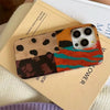 patchwork pattern iphone case boogzel clothing