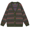 patterned knit oversized cardigan boogzel clothing