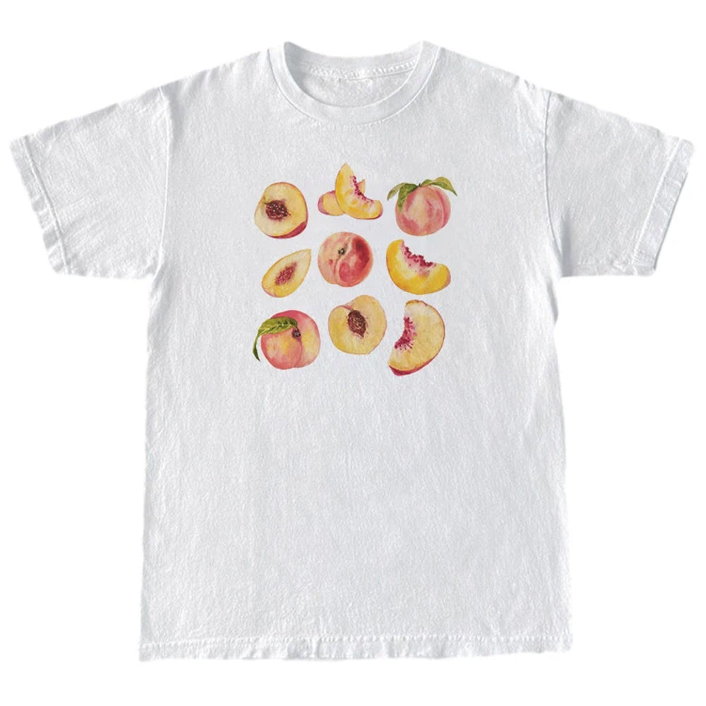 peach graphic t-shirt boogzel clothing