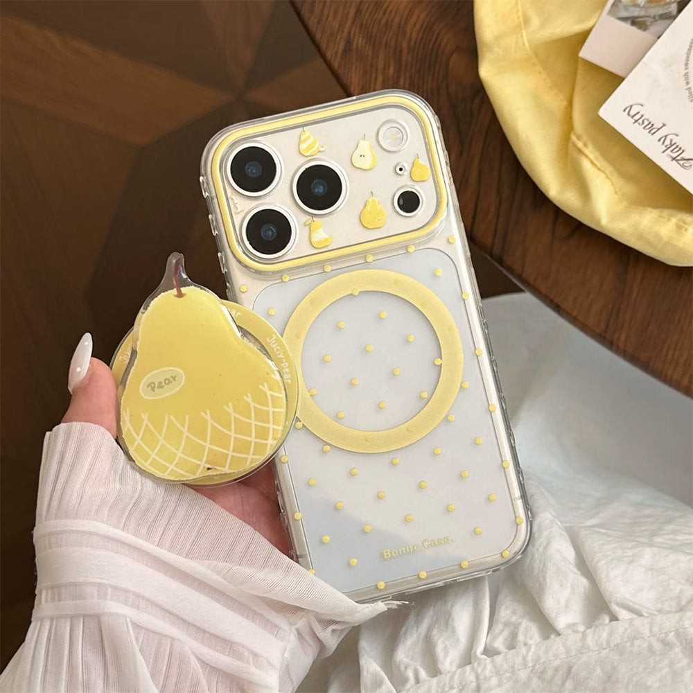 pear grip polka dot iphone case boogzel clothing