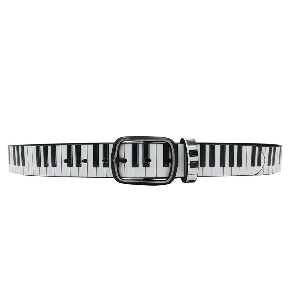 piano-keyboard-print-belt-black-white-piano-keys-music-pattern-wide-belt-black-rectangular-buckle-adjustable-music-lover-accessory-y2k-indie-musician-aesthetic-boogzel-clothing