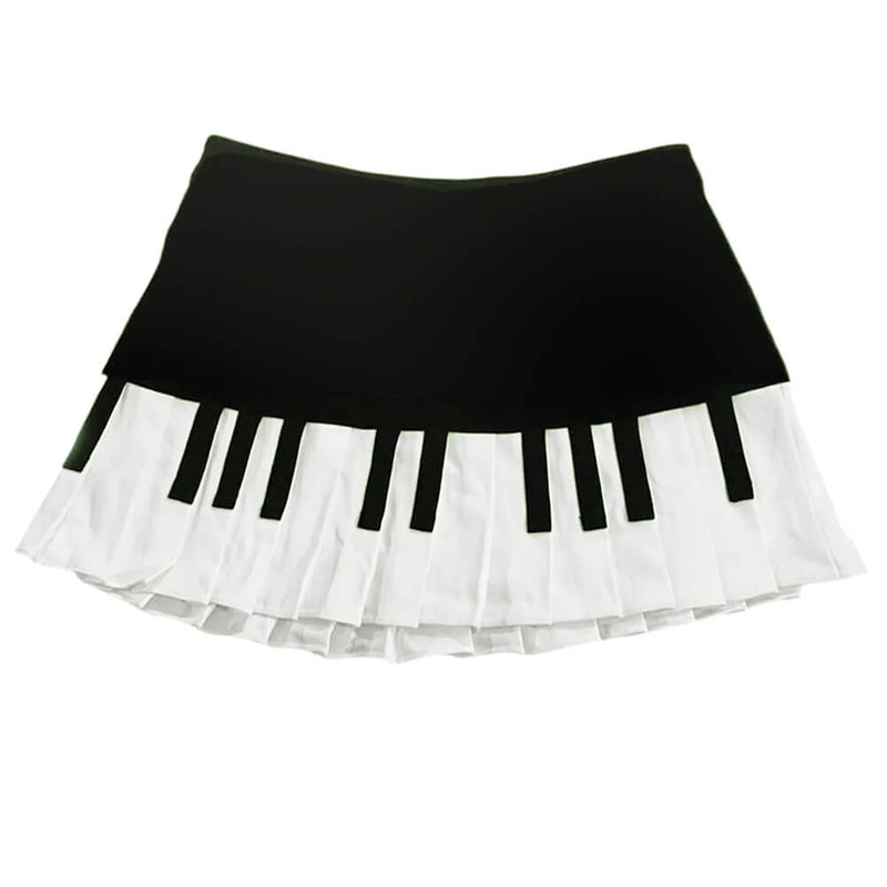 Piano Key Pleated Skirt | Y2K CLOTHES - Boogzel – Boogzel Clothing