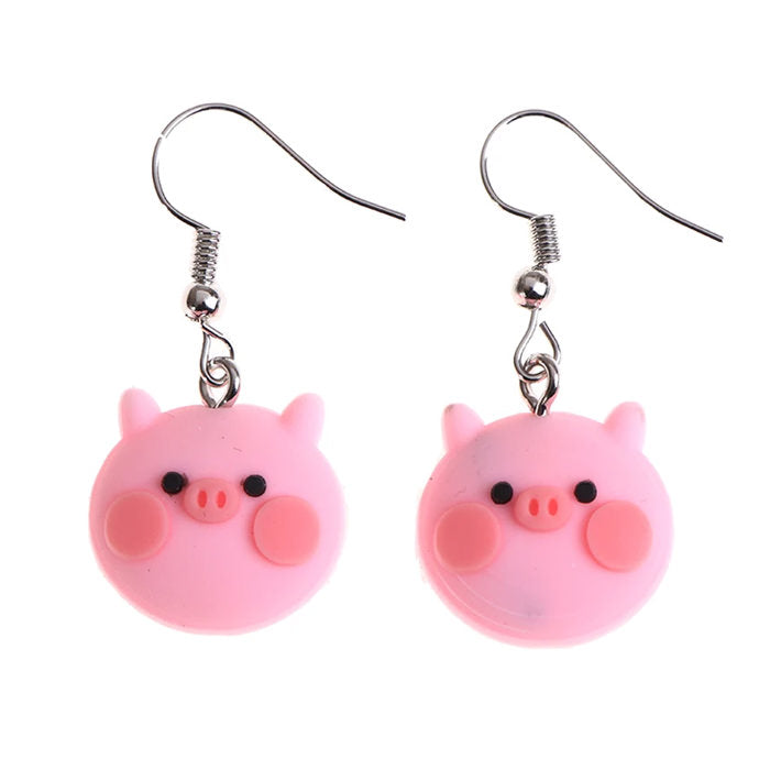 pig earrings boogzel clothing