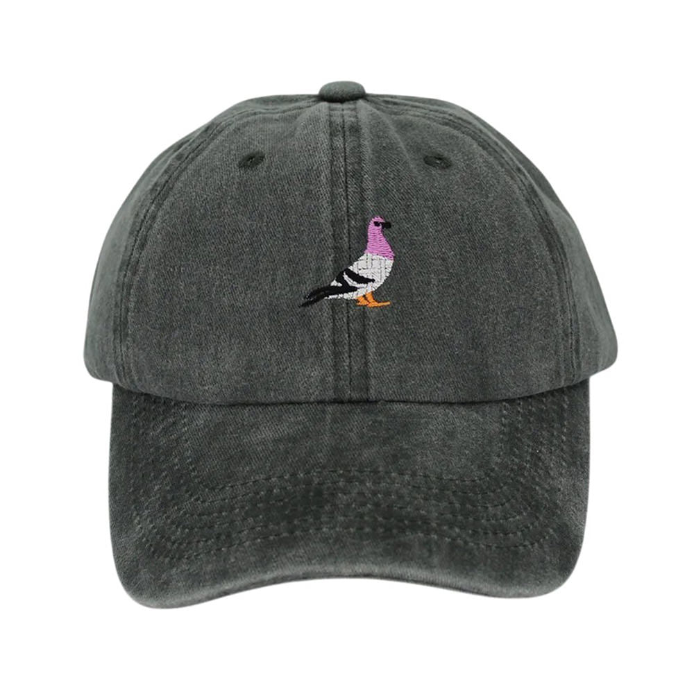 pigeon embroidery baseball cap boogzel clothing