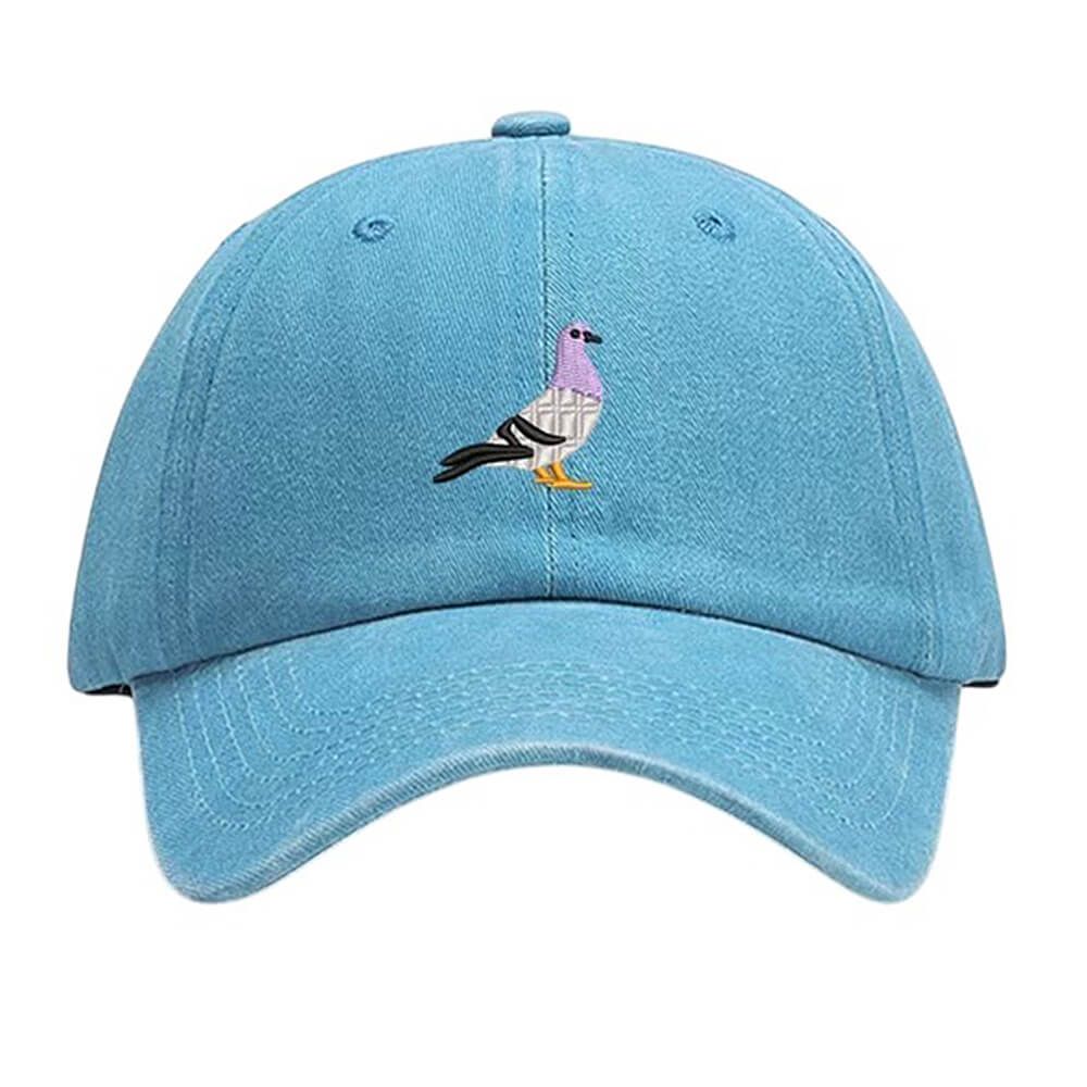 pigeon embroidery baseball cap boogzel clothing