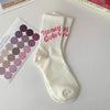 shop cute honey color pink socks boogzel, aesthetic socks