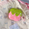 pink strawberry airpods case boogzel clothing