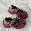 pink and beige chunky sneakers boogzel clothing
