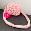 pink brain shoulder bag boogzel clothing