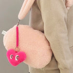 pink brain shoulder bag boogzel clothing