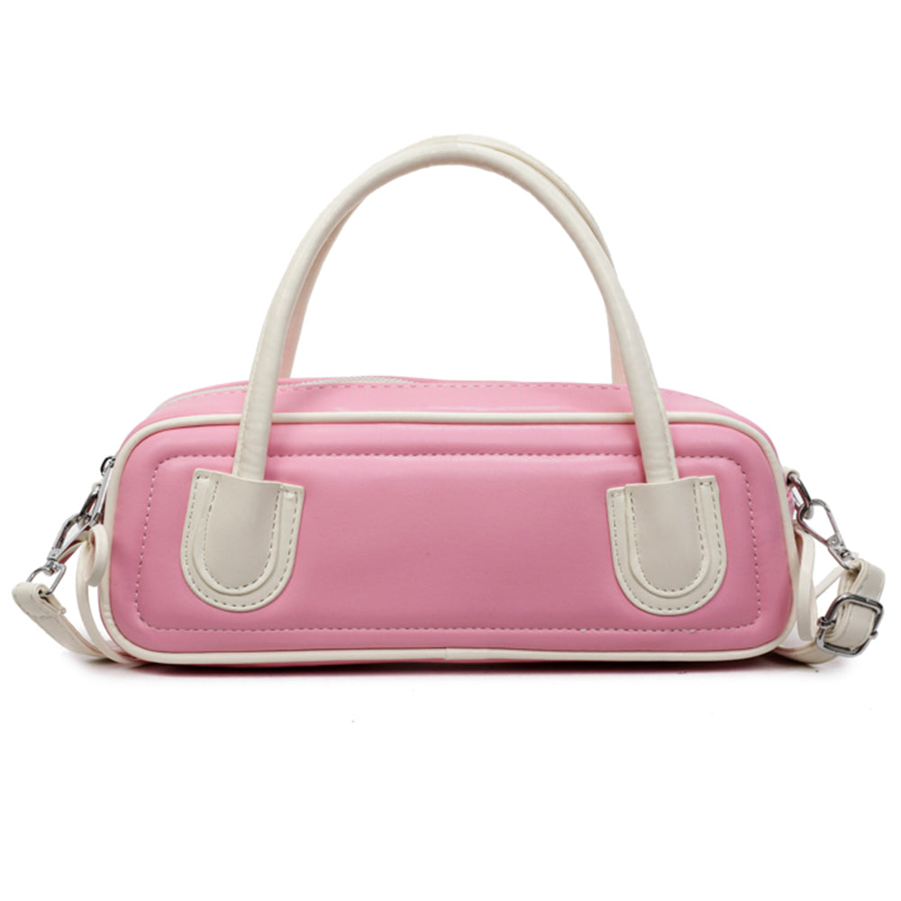 pink dachshund shape handbag boogzel clothing