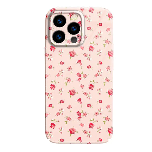pink floral print iphone case boogzel clothing