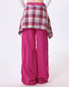 pink shirt tie trousers boogzel clothing