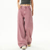 pink skater girl loose jeans boogzel clothing