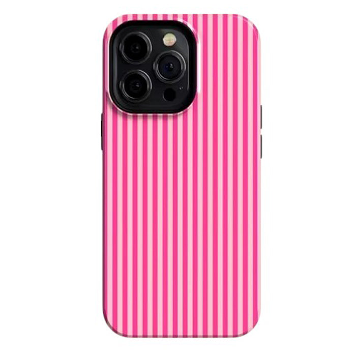 pink striped iphone case boogzel clothing