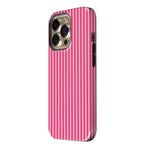 pink striped iphone case boogzel clothing