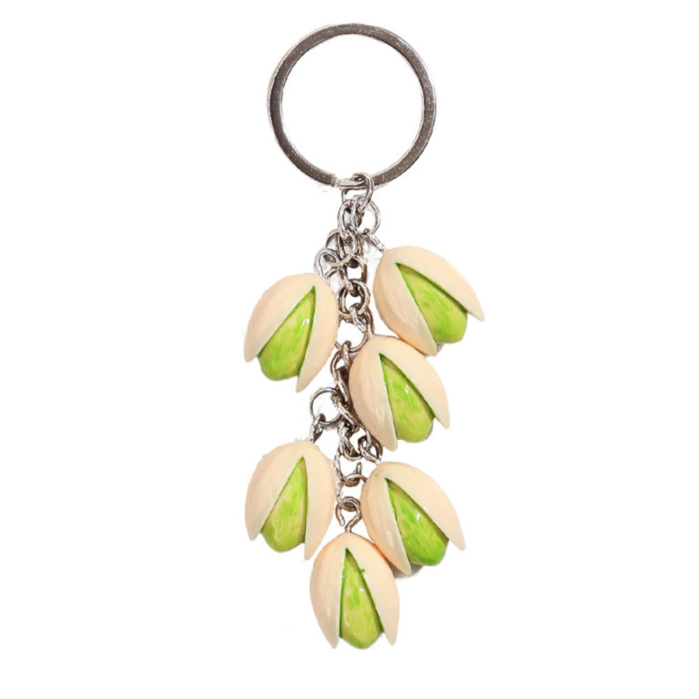 pistachio bag charm keychain boogzel clothing