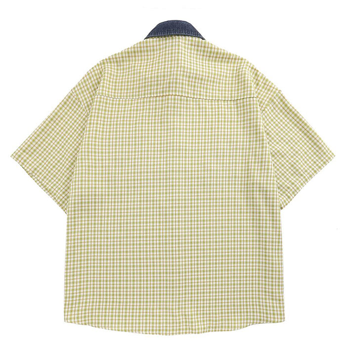 plaid short sleeve shirt boogzel clothing