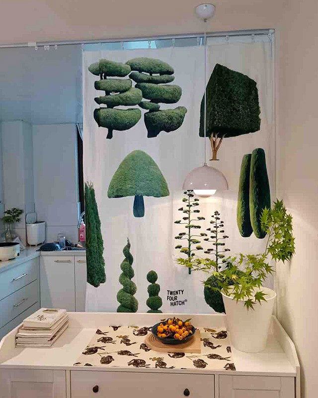 hanging plant tapestry Plant Mom Aesthetic Trees Wall Tapestry
