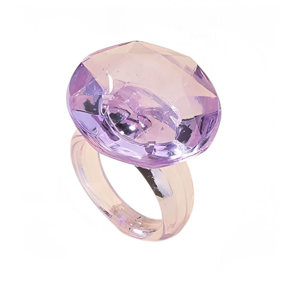 plastic diamond indie ring boogzel clothing
