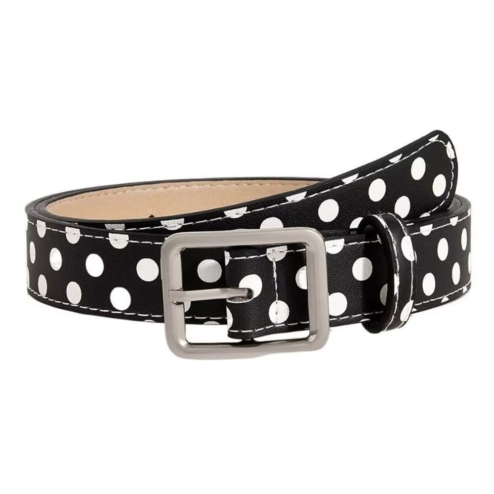 polka dot aesthetic belt boogzel clothing