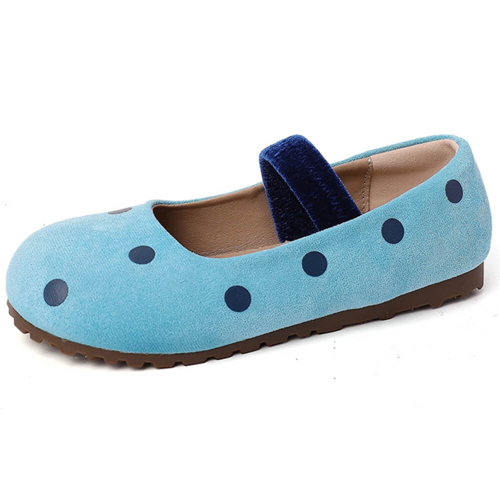 polka dot ballet sandals boogzel clothing