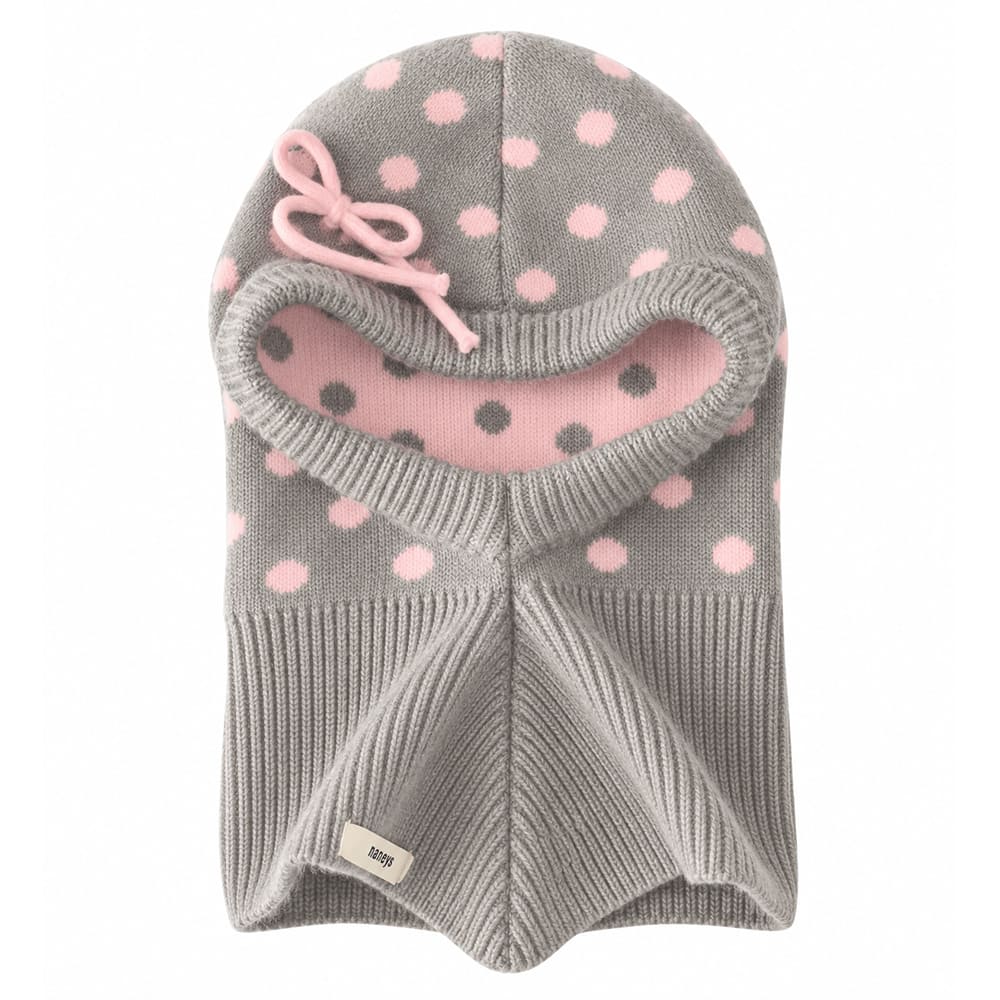 polka dot knit balaclava boogzel clothing
