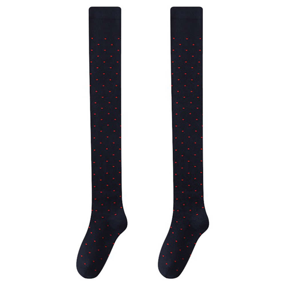 polka dot over the knee stockings boogzel clothing