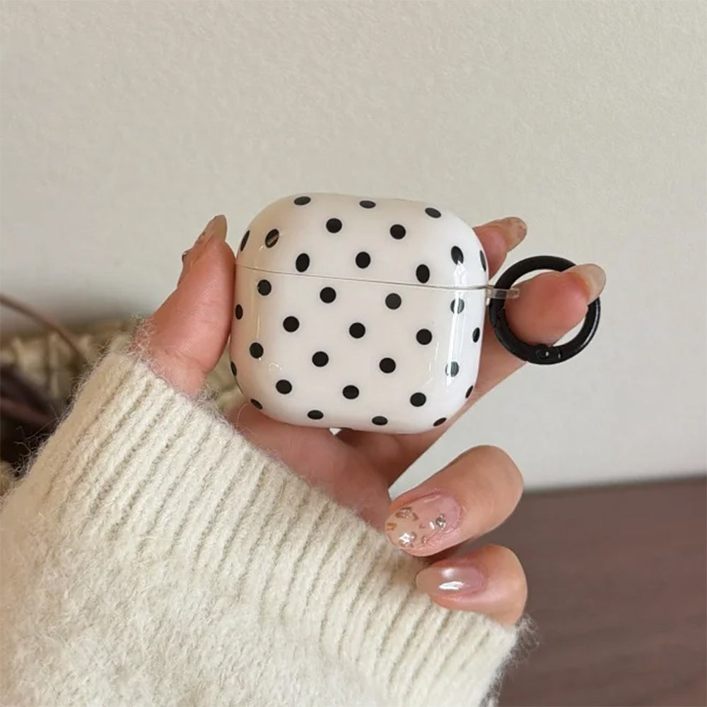 polka dot airpods case boogzel clothing