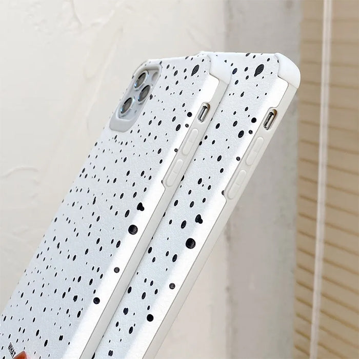polka dots iphone case boogzel clothing