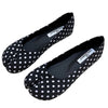 polka dot tabi ballet flats boogzel clothing
