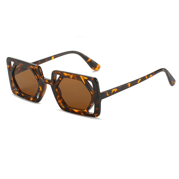 polygon frame sunglasses boogzel clothing