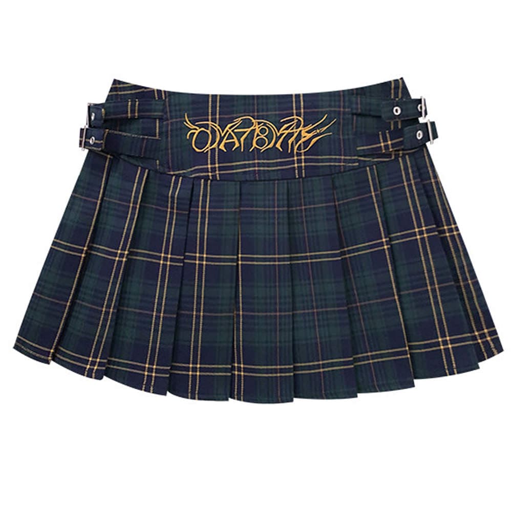 preppy plaid mini skirt boogzel clothing
