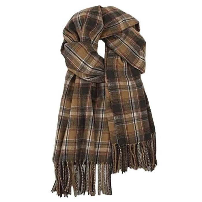 preppy aesthetic plaid scarf boogzel clothing