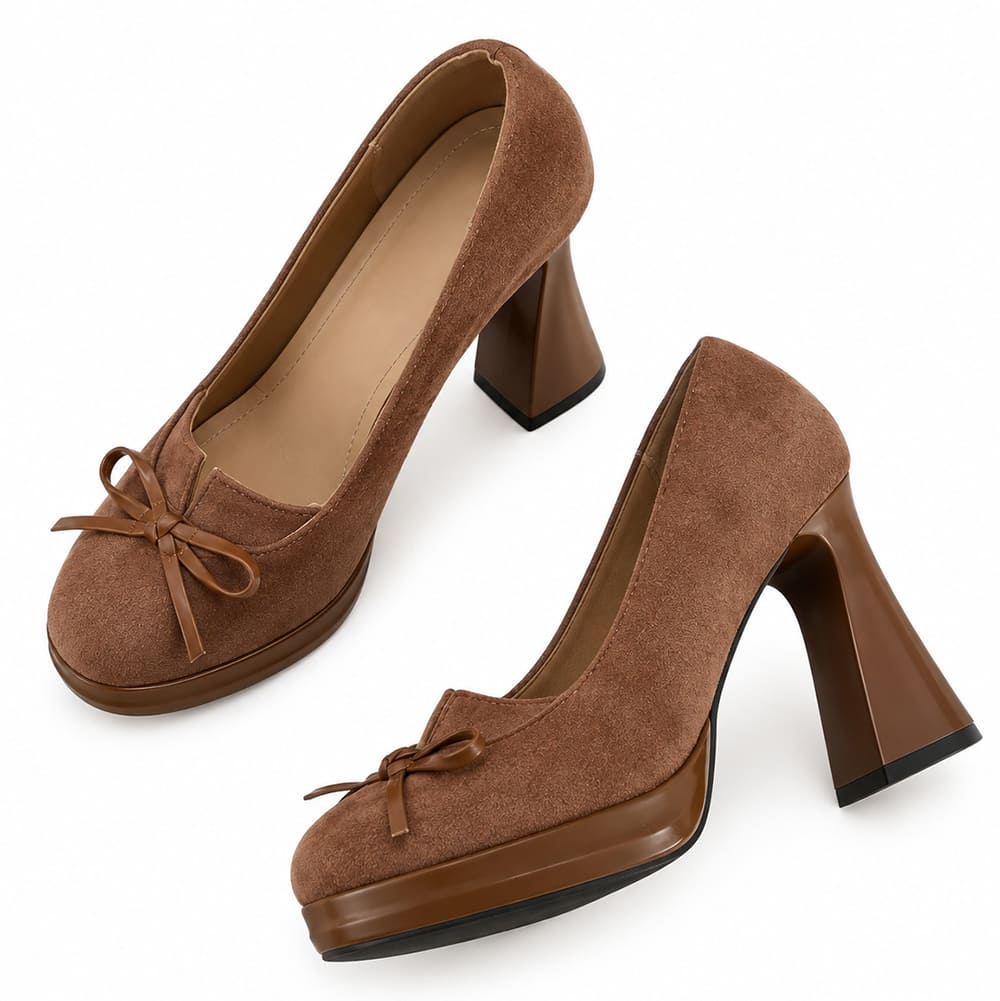 preppy aesthetic platform heels boogzel clothing