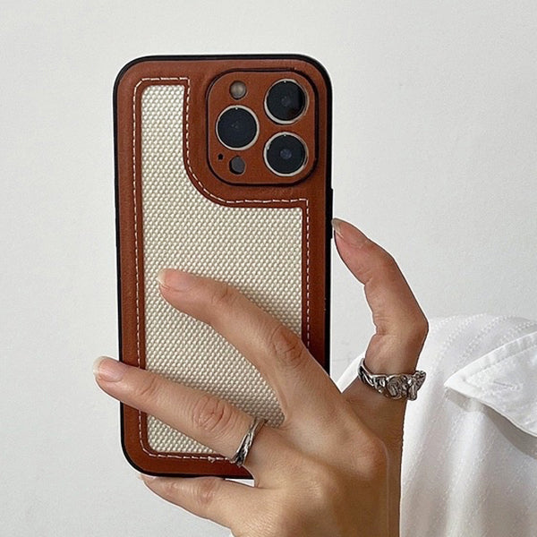 preppy brown iphone case boogzel clothing
