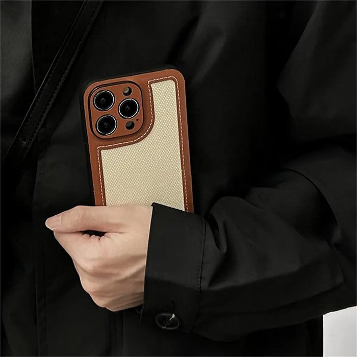 preppy brown iphone case boogzel clothing