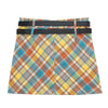 preppy colorful plaid mini skirt boogzel clothing
