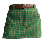 preppy green plaid mini skirt boogzel clothing