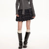 preppy plaid balloon mini skirt boogzel clothing